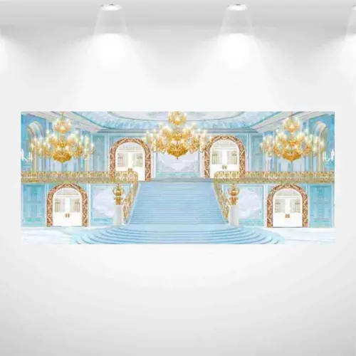 Painel Retangular Palácio Azul 3m x 1,5m