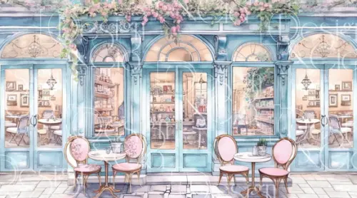 Painel Retangular Patisserie 5m x 2,8m