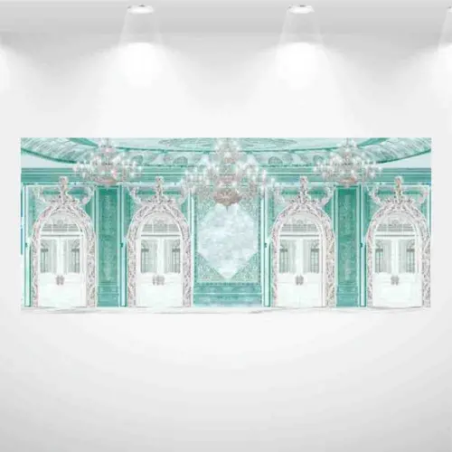 Painel Retangular Palácio Tifany 2m X 1,5m