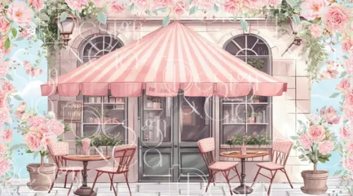 Painel Retangular Patisserie 5m x 2,8m