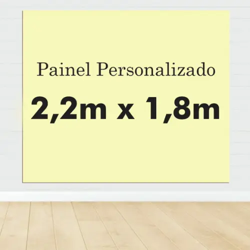 Painel Retangular Personalizado 2,2m x 1,8m
