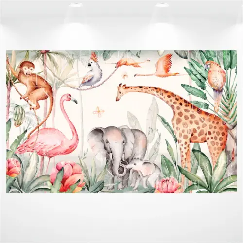 Painel Retangular Safari 4,5m x 2,8m
