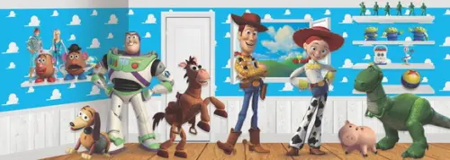 Painel Retangular Toy Story 6m x 2,5m