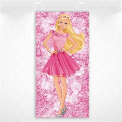 Painel Retangular Vestfácil Barbie - 1m X2m