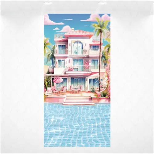 Painel Retangular Vestfácil Barbie - 1m X2m