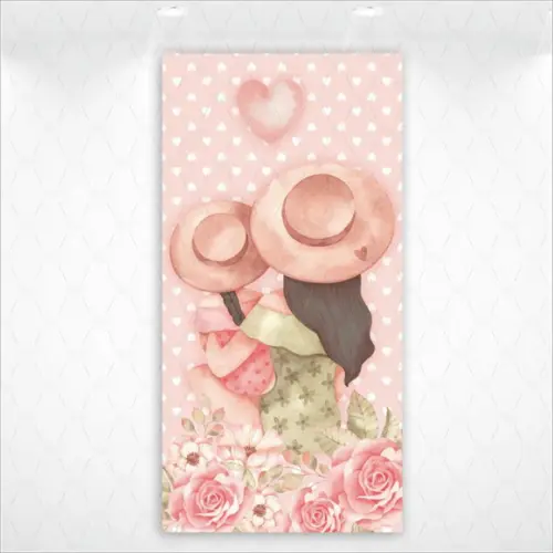 Painel Retangular Vestfácil Dia das Mães - 1m X2m