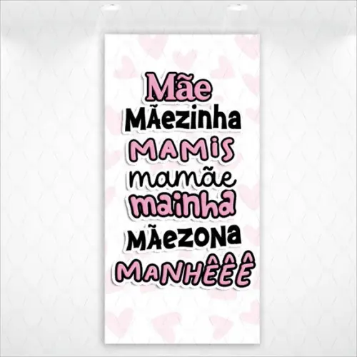Painel Retangular Vestfácil Dia das Mães - 1m X2m