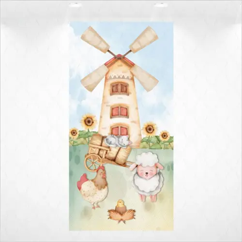 Painel Retangular Vestfácil Fazendinha - 1m X2m