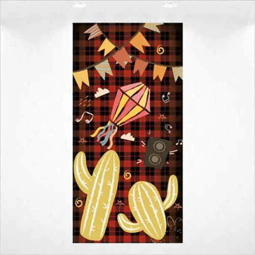 Painel Retangular Vestfácil Festa Junina - 1m X2m