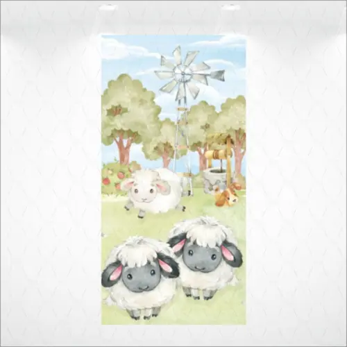 PAINEL RETANGULAR VESTFÁCIL FAZENDINHA - 1m x2m