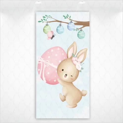Painel Retangular Vestfácil Páscoa - 1m X2m