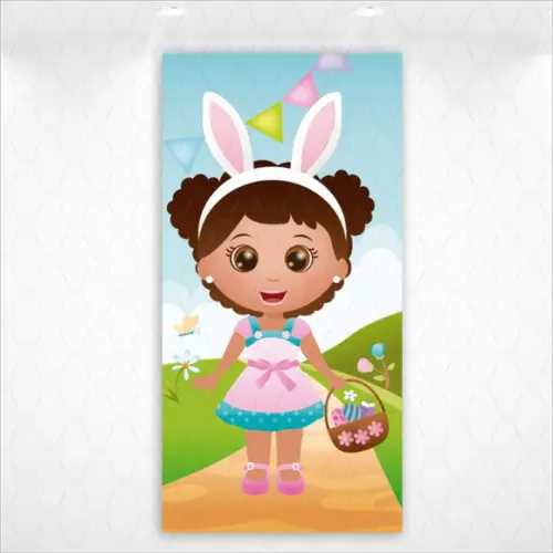 Painel Retangular Vestfácil Páscoa - 1m X2m
