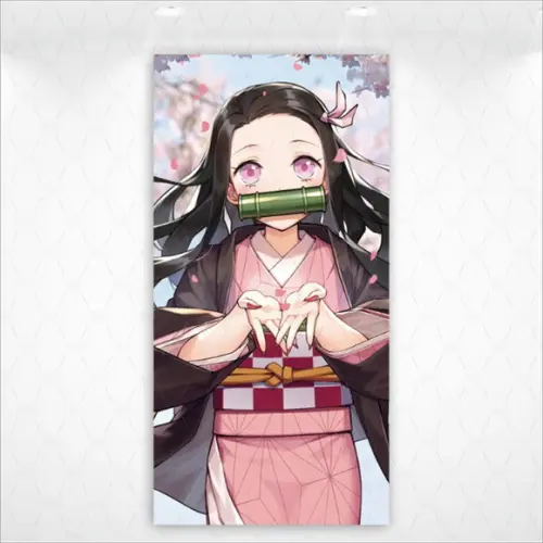 Painel Retangular Vestfácil Nezuko Demon Slayer- 1m X2m