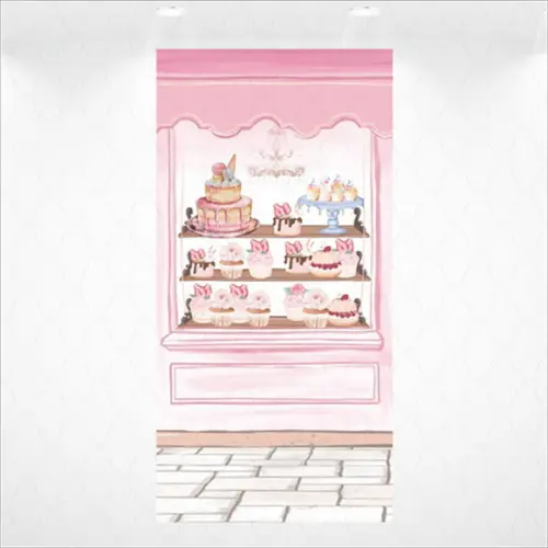Painel Retangular Vestfácil Patisserie - 1m X2m