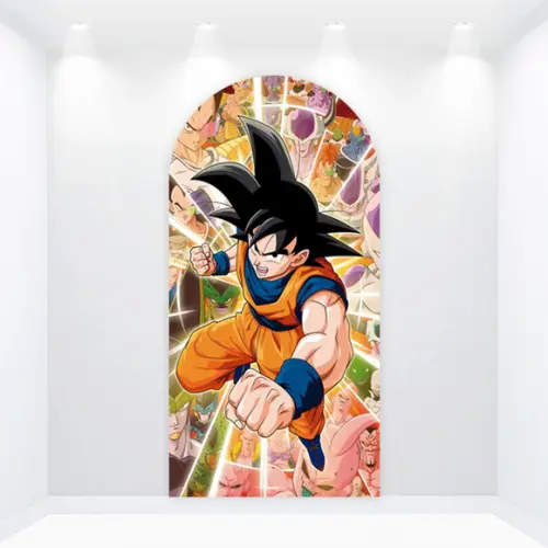 Painel Romano ou Retangular - Vestfácil - Dragon Ball