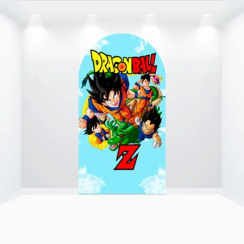 Painel Romano ou Retangular - Vestfácil - Dragon Ball