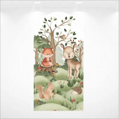 Painel Romano Vestfácil Bosque - 1m X2m