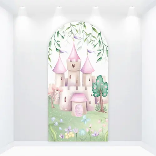 Painel Romano Vestfácil Castelo Princesa - 1m X2m