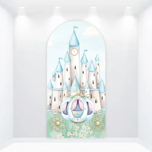 Painel Romano Vestfácil Castelo Princesa - 1m X2m