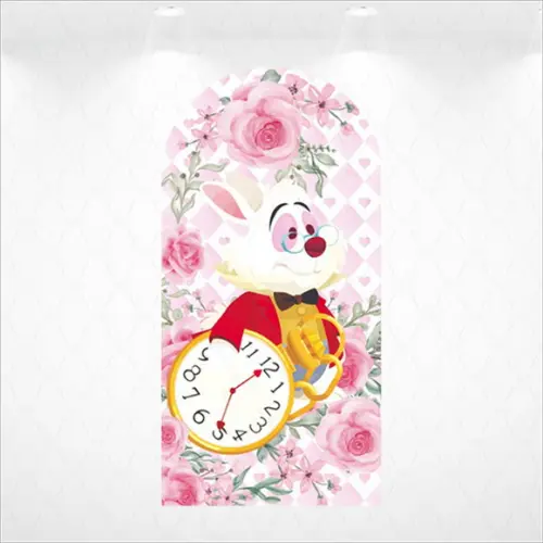 Painel Romano Vestfácil Coelho Alice - 1m X2m
