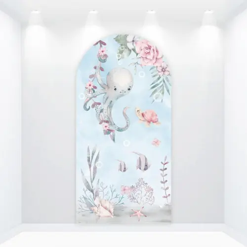 Painel Romano Vestfácil Fundo do Mar - 1m X2m