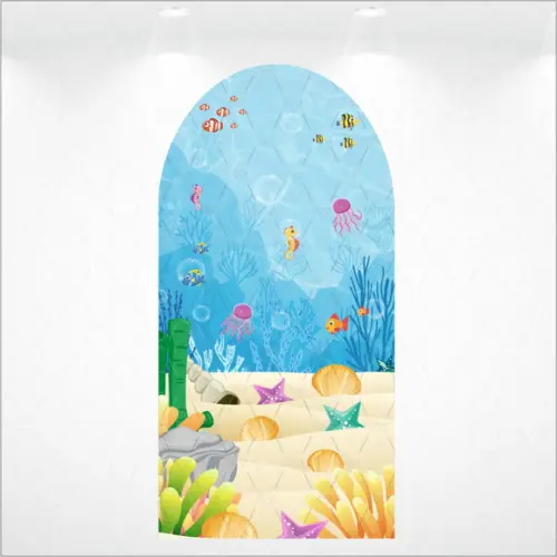 PAINEL ROMANO VESTFÁCIL FUNDO DO MAR - 1m x2m