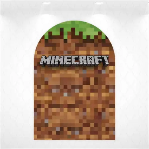 Painel Romano Vestfácil Minecraft - 1,5m X2,2m