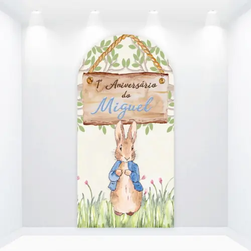 Painel Romano Vestfácil Pedro Coelho com Nome - 1m X2m