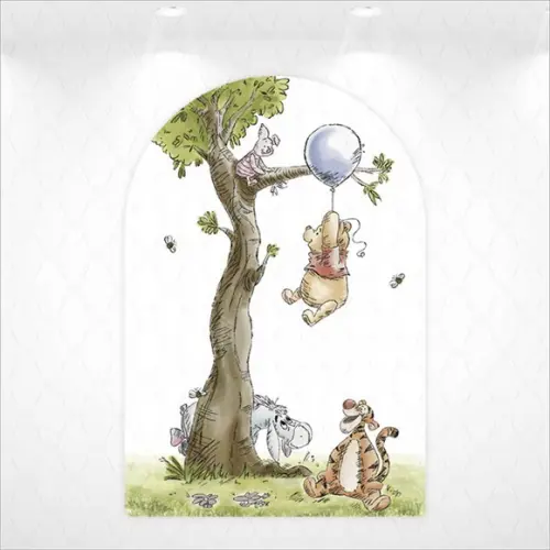 Painel Romano Vestfácil Pooh - 1,5m X2,2m