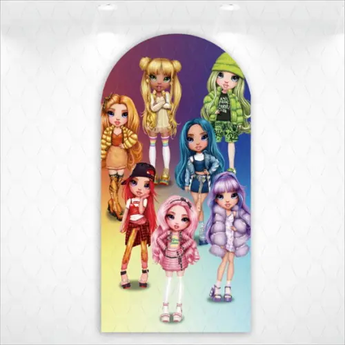 Painel Romano Vestfácil Rainbown High - 1m X2m