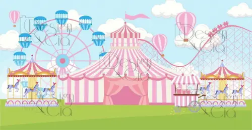 Painel Sublimado - Circo I01 - 5,20m x 2,70m
