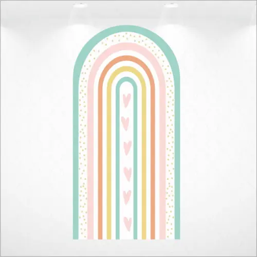 Painel Vestfácil Arco-íris - 1m X2m