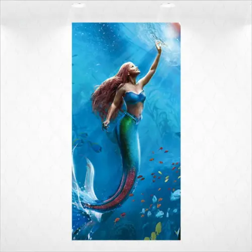 Painel Vestfácil Pequena Sereia Ariel - 1m X2m