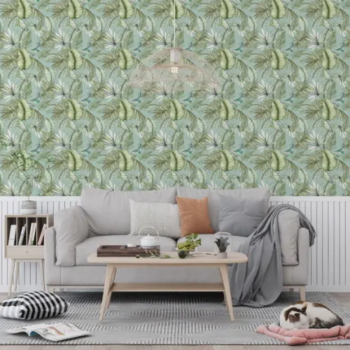 Papel de Parede Folhagens