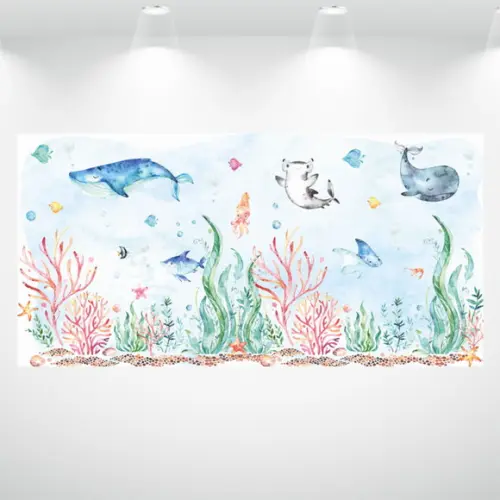 Papel de Parede Fundo do Mar