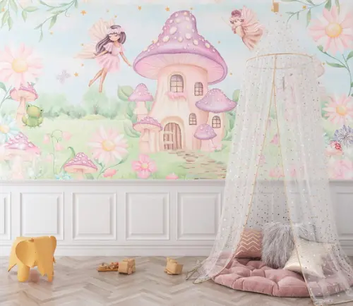 Papel de Parede Jardim das Fadas - 5x2,8m