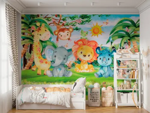 Papel de Parede Safari- 3x2,8m