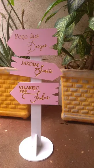 Placa Decorativa Caminhos - com Nome