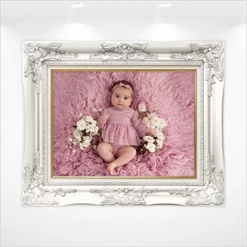 Placa em mdf com Foto - 50cm x 40cm