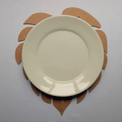 Sousplat mdf Folha Costela de Adão - 3mm