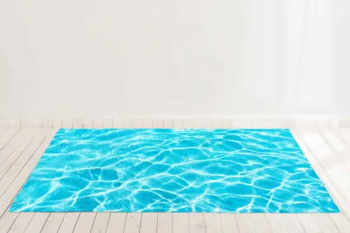 Tapete em Lona Agua de Piscina - 2x1,5m