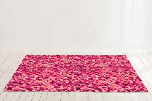 Tapete em Lona Pétalas de Rosas - 2x1,5m