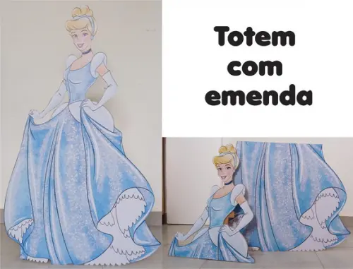 Totem Personalizado- Tamanho 1,6m - com Emenda