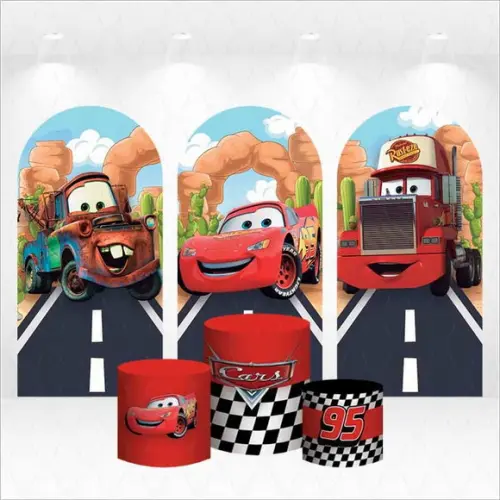 Trio de Capas de Painel e Cilindros Carros