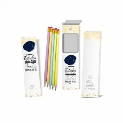 Kit Inspire! Caixa c/ 6 lápis