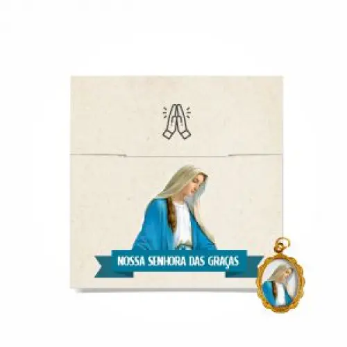 Cartão + medalhinha