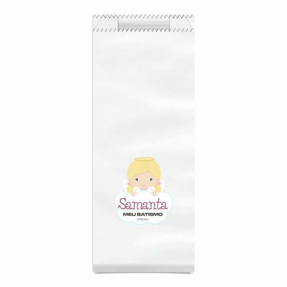 Batismo - Saquinho Kraft Simples Personalizado