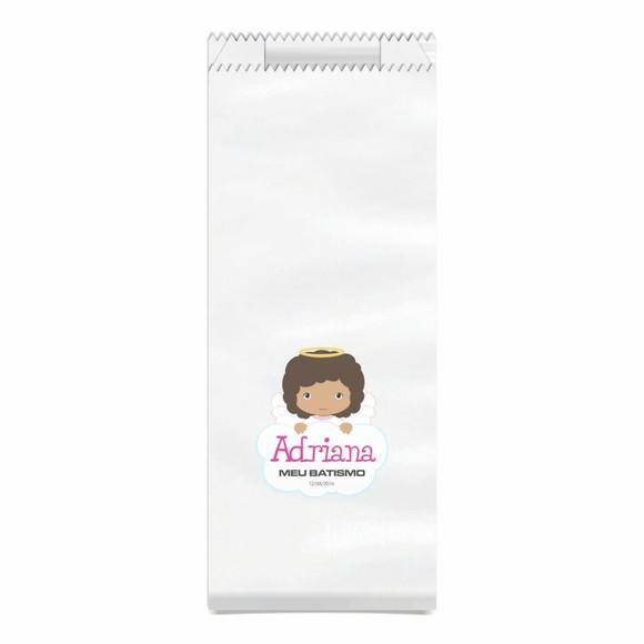 Batismo - Saquinho Kraft Simples Personalizado