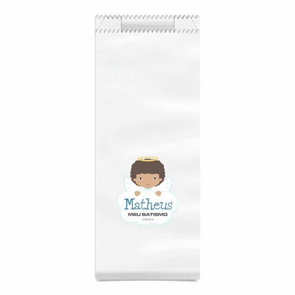 Batismo - Saquinho Kraft Simples Personalizado