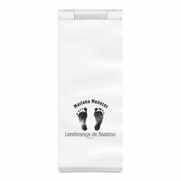 Batismo - Saquinho Kraft Simples Personalizado